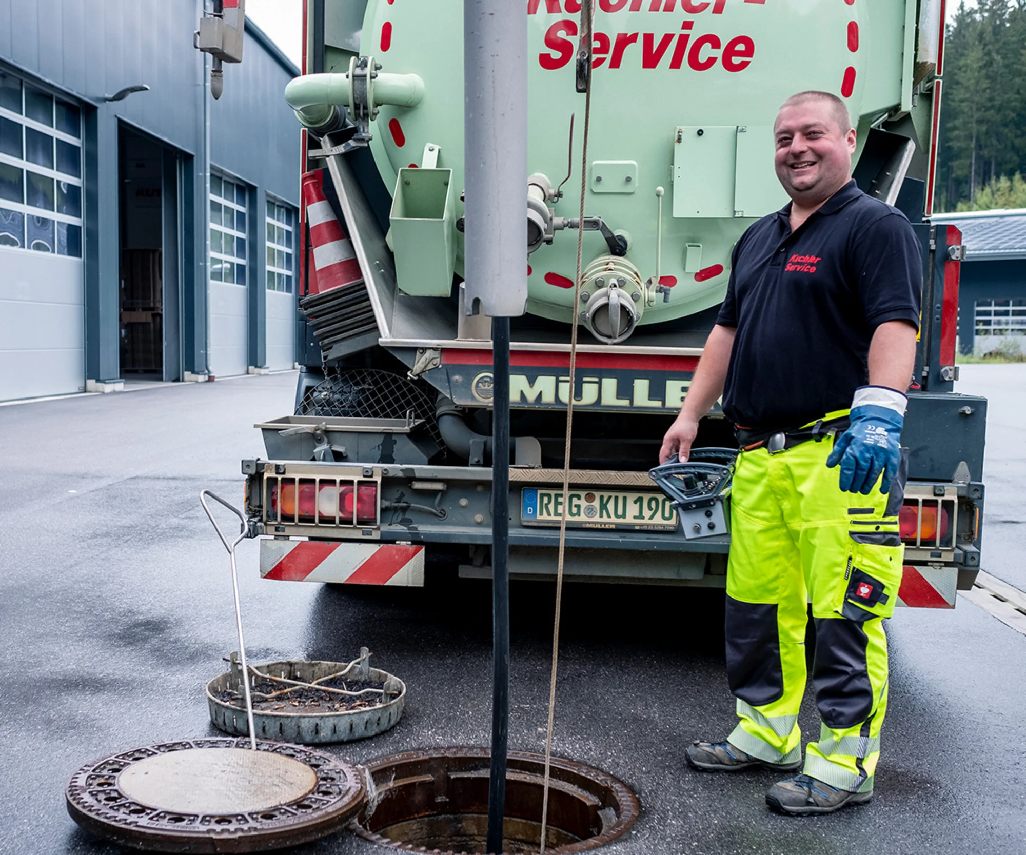 Leistungen für Kanalreinigung und Rohrreinigung in Pentling